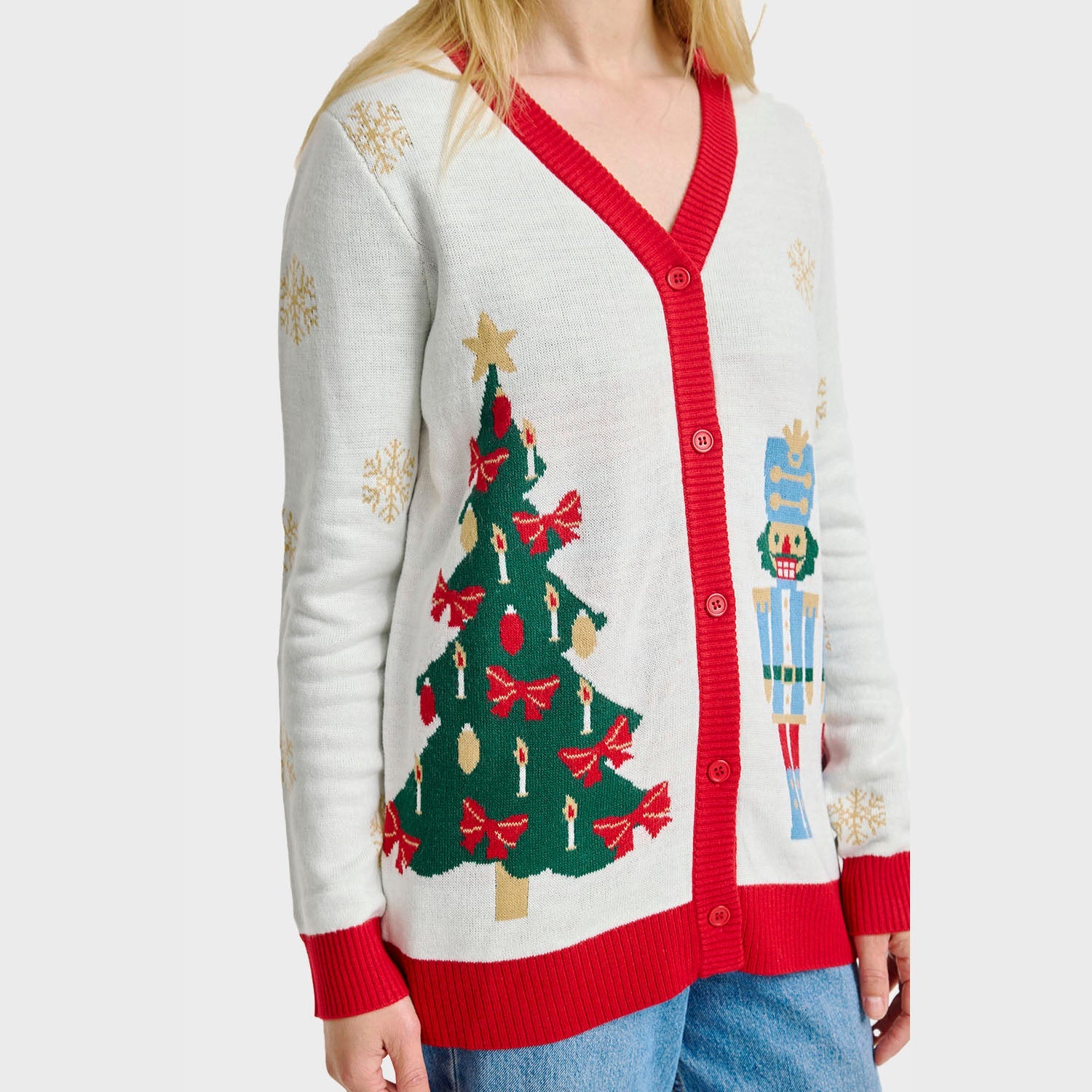The Nutcracker julecardigan – Dame